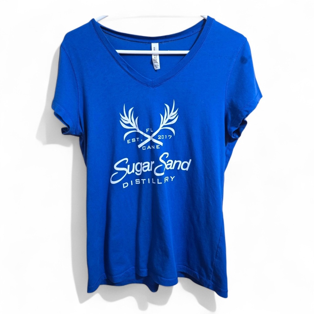 Unbranded T Shirt  Size 2XL.‎ Royal BLUE Sugar Sand DIST